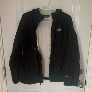 The North Face Black Zip-up Windbreaker - Women’s Large